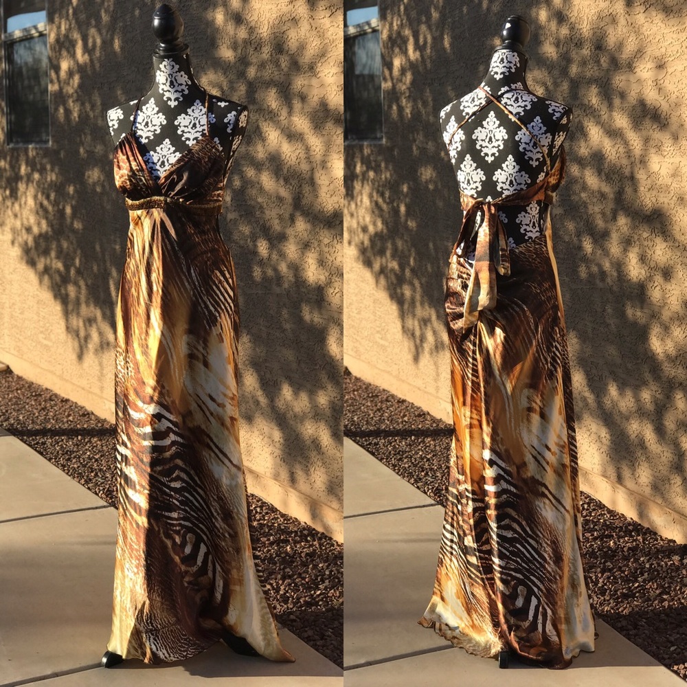 B. Darlin Formal Floor Length Gown Dress